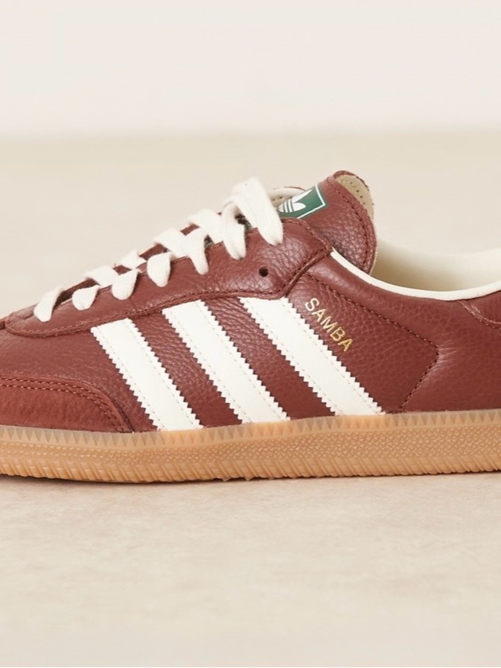 NWT Adidas Samba OG "Fox Brown/Off White" JR0892 - Men's 9.5 / Women's 10.5 - Picture 2 of 5